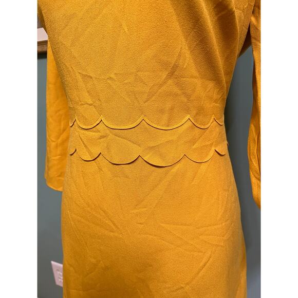 Banana Republic Mustard Mini Dress - Picture 4 of 8